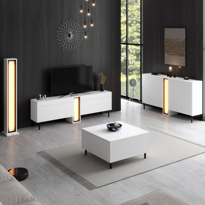 Hanah Home Soporte para TV Nova - Blanco